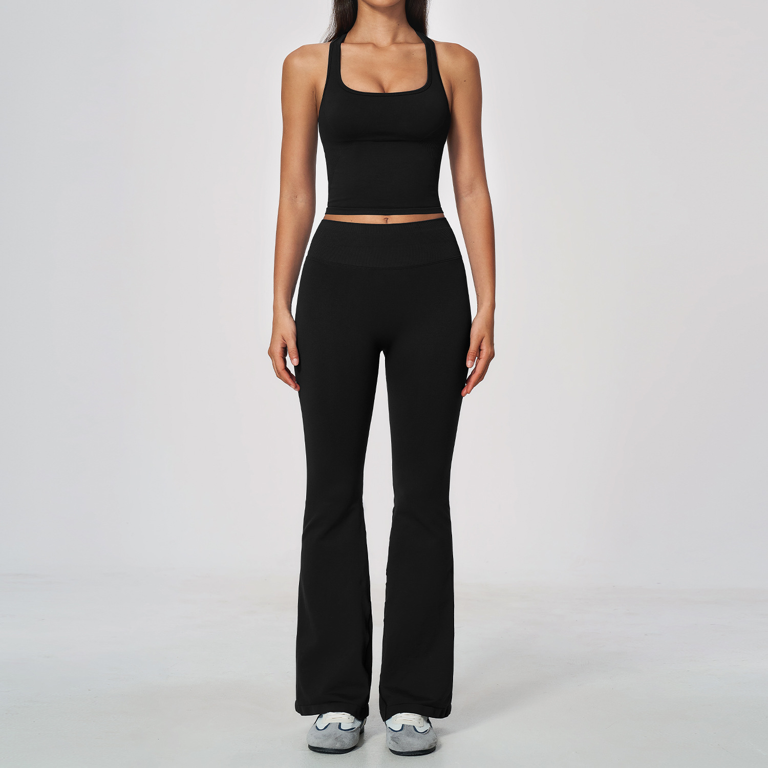 Женский комплект для йоги из д – обзор и цена Seamless Ribbed Workout Tank Top
