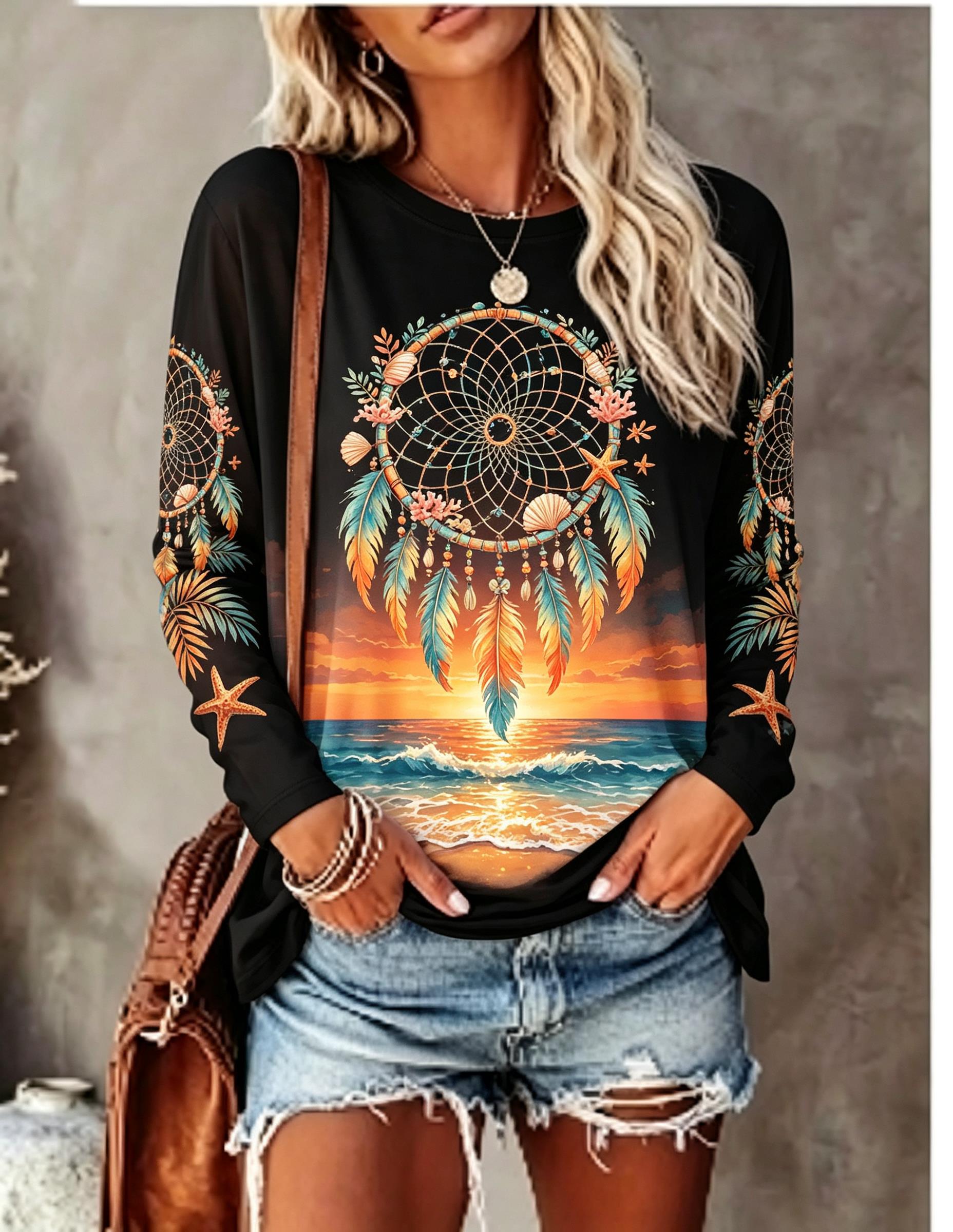 Женская футболка с длинными ру – обзор и цена Blouses