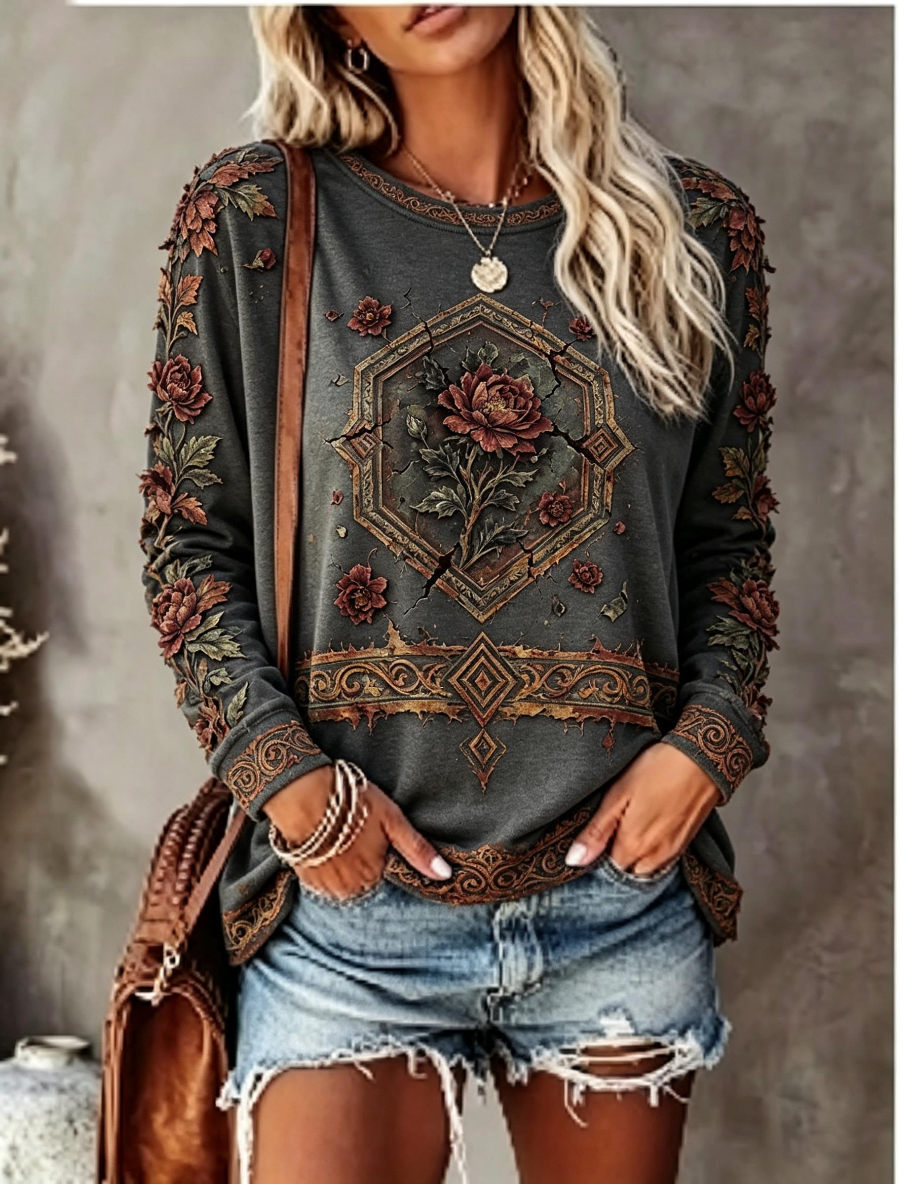 Женская футболка с круглым выр – обзор и цена Blouses