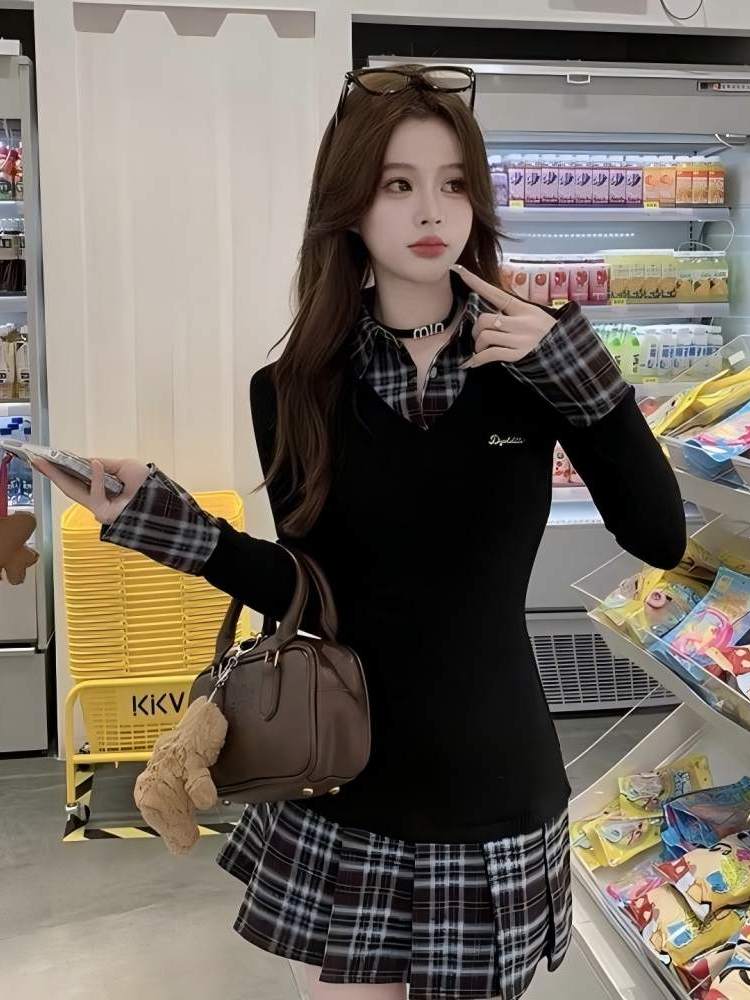 Платье-рубашка в корейском сти – обзор и цена Korean Style A Line Shirt Dress