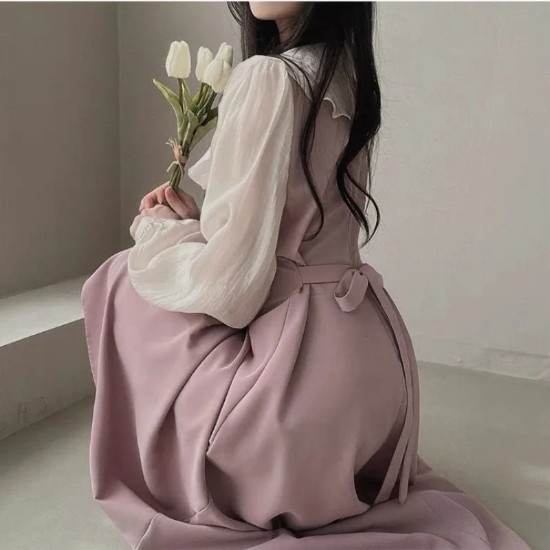 Платья с длинным рукавом, женс – обзор и цена French Vintage Floral Midi Dress